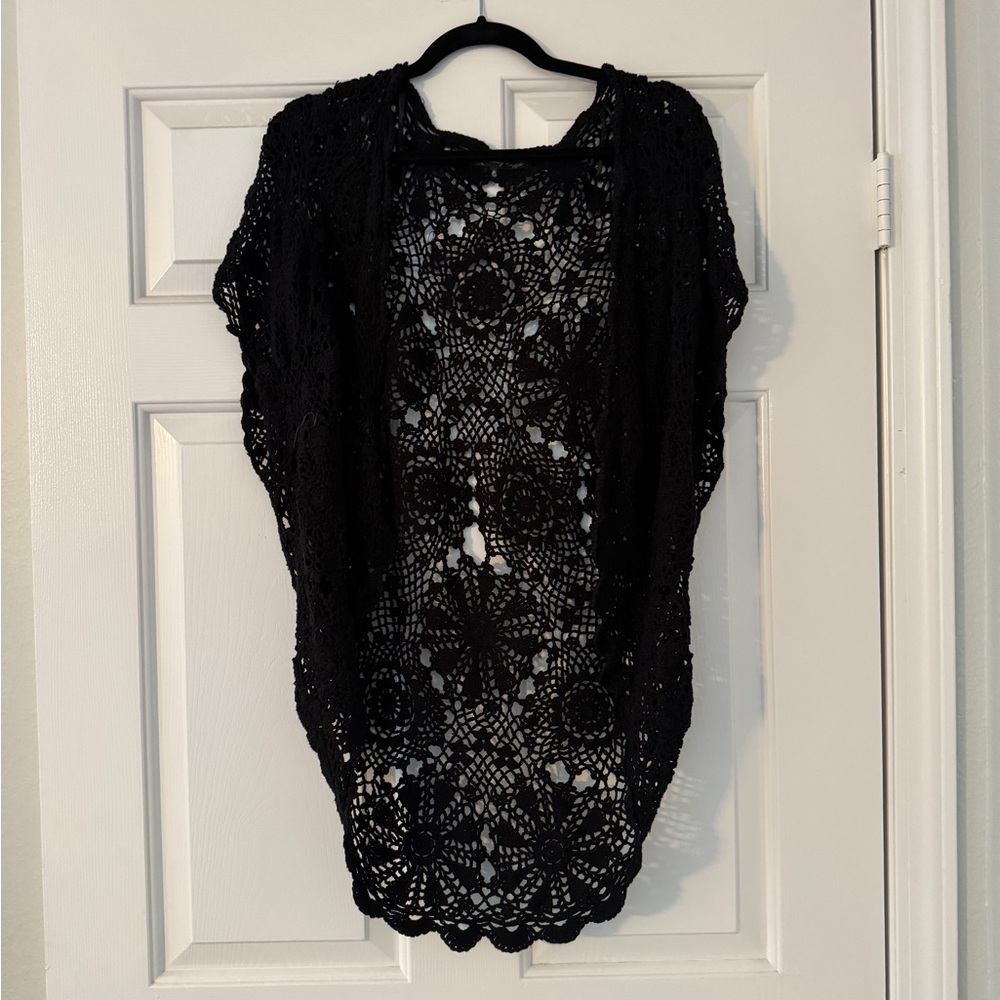 Patterson J. Kincaid Crochet Cover-up